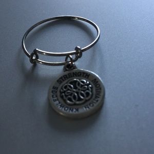Alex and Ani ring: strength, knowledge, motivation